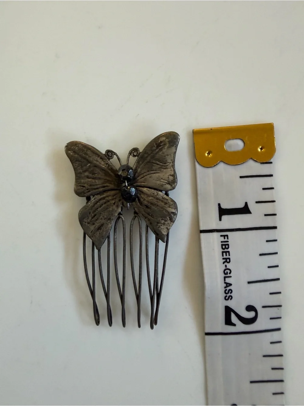 Vintage Deborah Rhodes Butterfly Hair Comb-  Hair Accessory